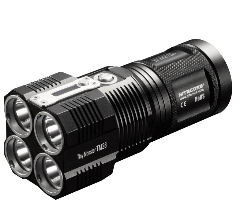 NITECORE 6000 LUMEN RECHARGEABLE FLASHLIGHT WITH NBP68HD BATTERY PACK - TM28SET