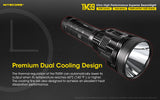NITECORE TM39 5200 LUMEN LONG THROW RECHARGEABLE FLASHLIGHT - TM39