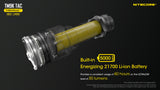 NITECORE TM9K TAC 9800 LUMEN USB-C RECHARGEABLE FLASHLIGHT - TM9KTAC