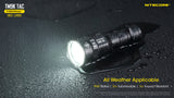 NITECORE TM9K TAC 9800 LUMEN USB-C RECHARGEABLE FLASHLIGHT - TM9KTAC