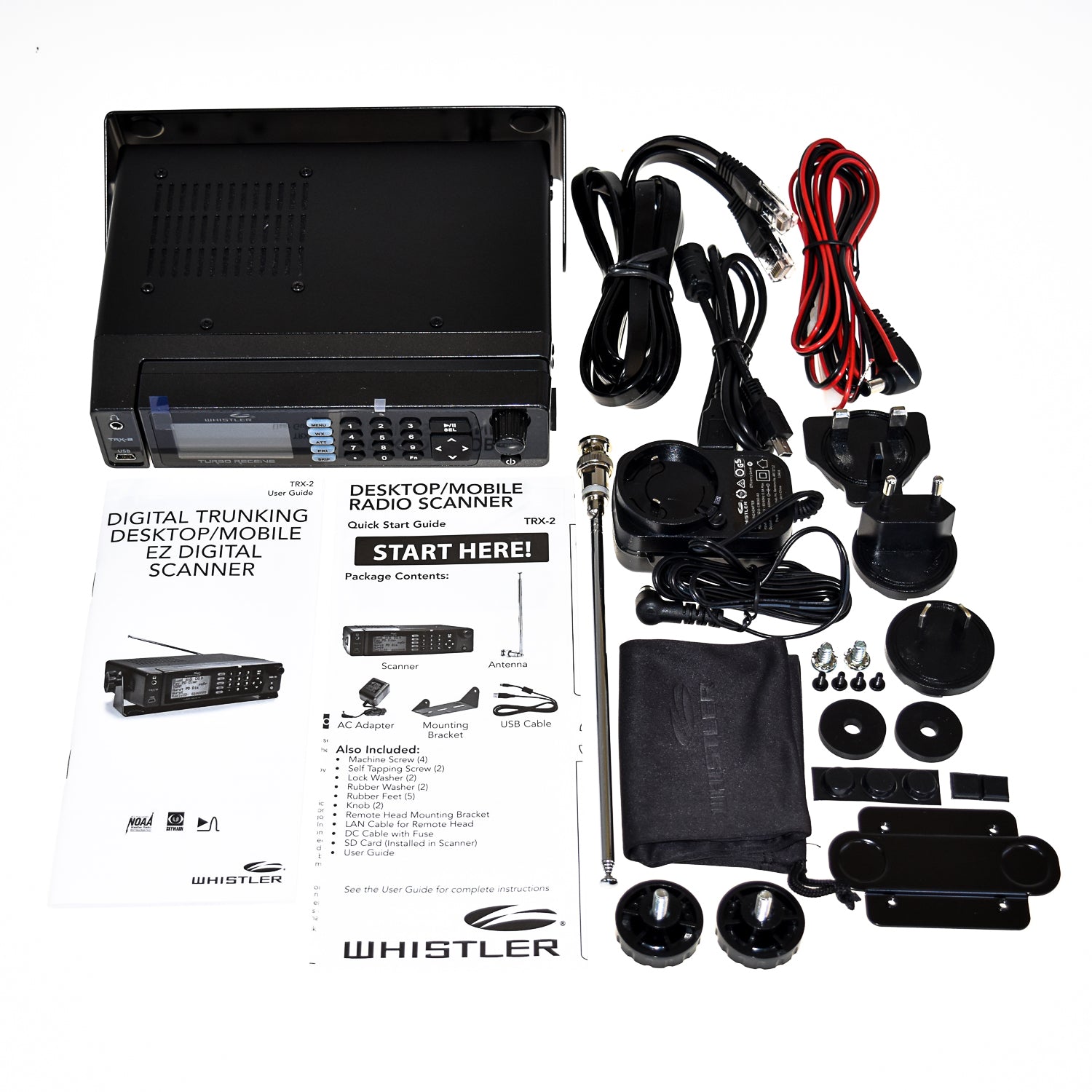 WHISTLER DIGITAL SCANNER RADIO MOBILE / DESKTOP - TRX-2E