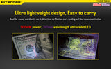 NITECORE TUBE UV RECHARGEABLE KEYCHAIN LIGHT - TUBE UV