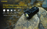 NITECORE RECHARGEABLE KEYRING LIGHT BLACK - TUP BLACK