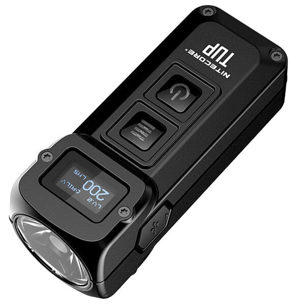 NITECORE RECHARGEABLE KEYRING LIGHT BLACK - TUP BLACK