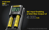 NITECORE UMS2 INTELLIGENT BATTERY CHARGER USB DUAL SLOT SUPERB CHARGER - UMS2