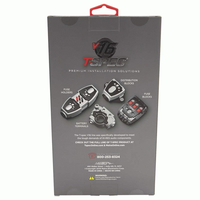 T-SPEC BY METRA V16 SERIES RCA CABLE 5.1 METRE - V16RCA-172