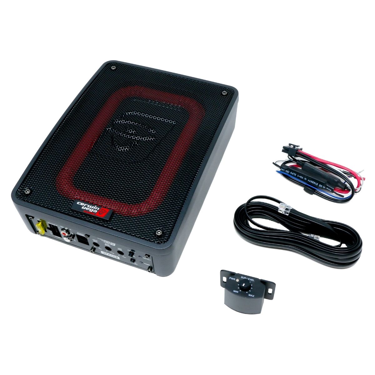 CERWIN VEGA 6X8" ACTIVE UNDERSEAT SUBWOOFER 100W RMS / 300W MAX - VPAS68