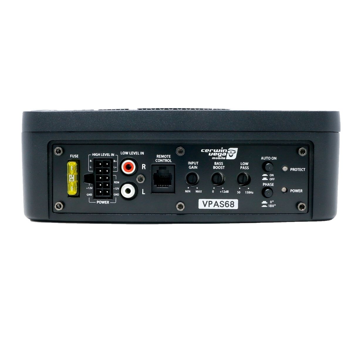 CERWIN VEGA 6X8" ACTIVE UNDERSEAT SUBWOOFER 100W RMS / 300W MAX - VPAS68