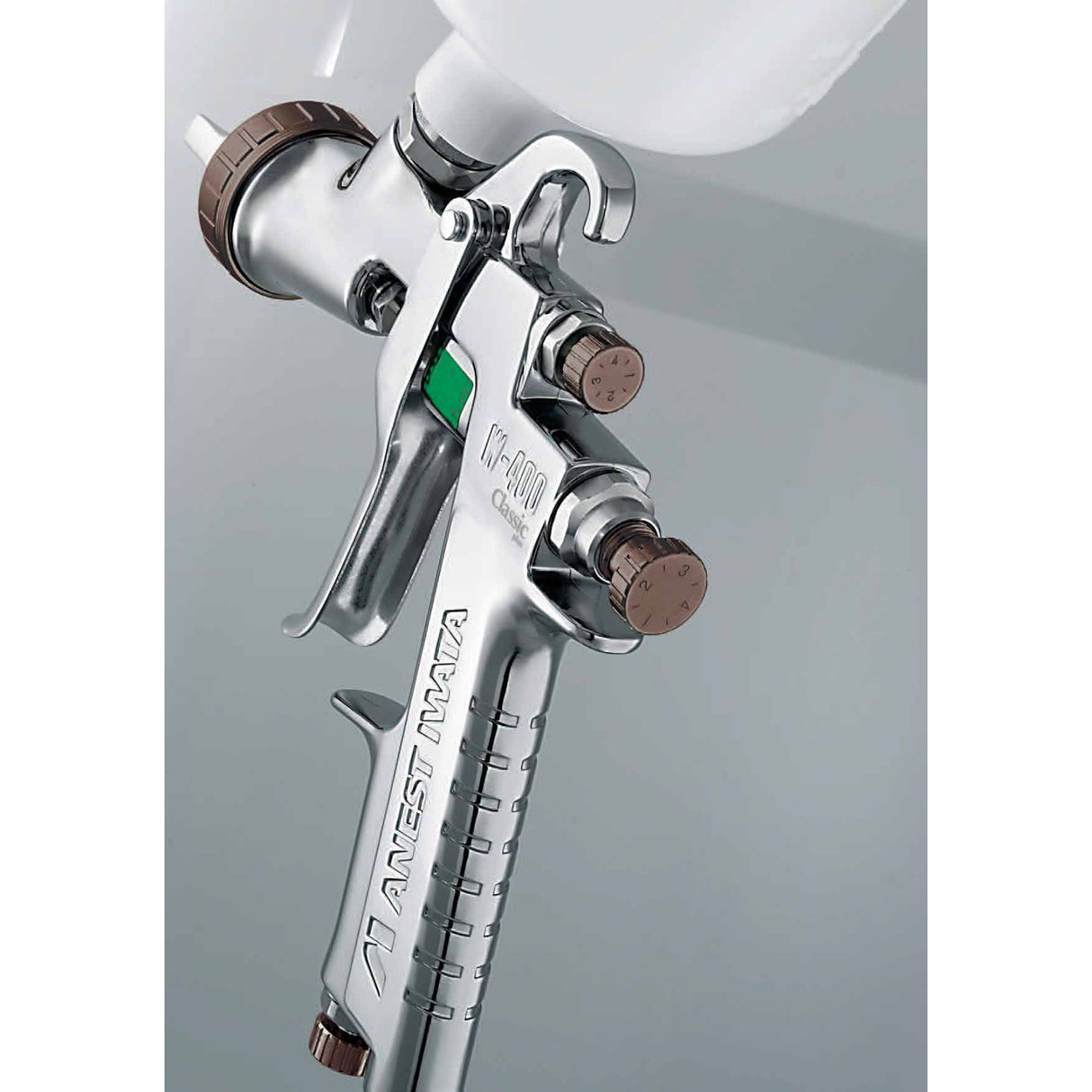 IWATA GRAVITY SPRAYGUN W400 BELL ARIA 1.4MM + 600ML POT - W400BA144GC