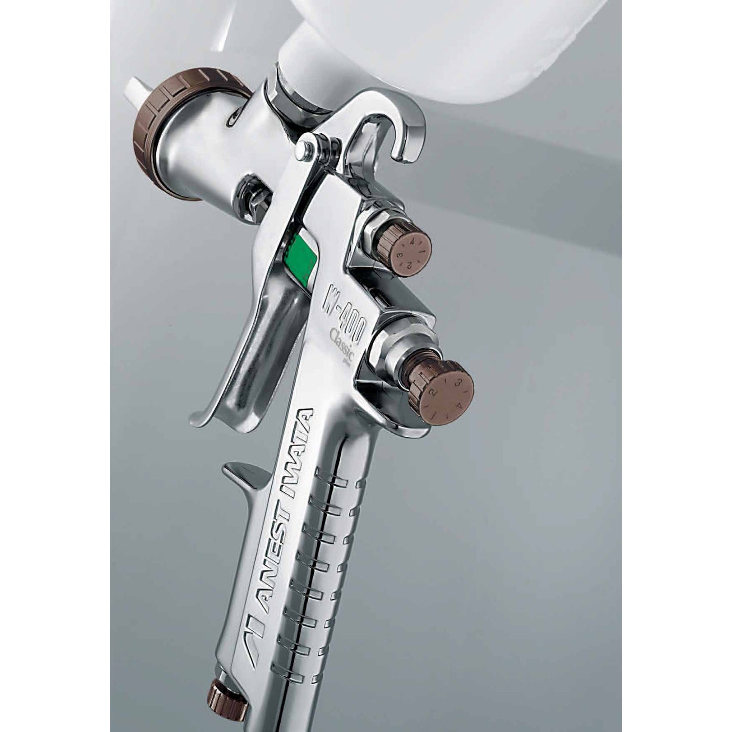 IWATA GRAVITY SPRAYGUN W400 BELL ARIA 1.8MM GUN ONLY - W400BA184G