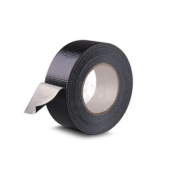 DUCT TAPE ROLL 48MM X 25 METER BLACK - WGT4825