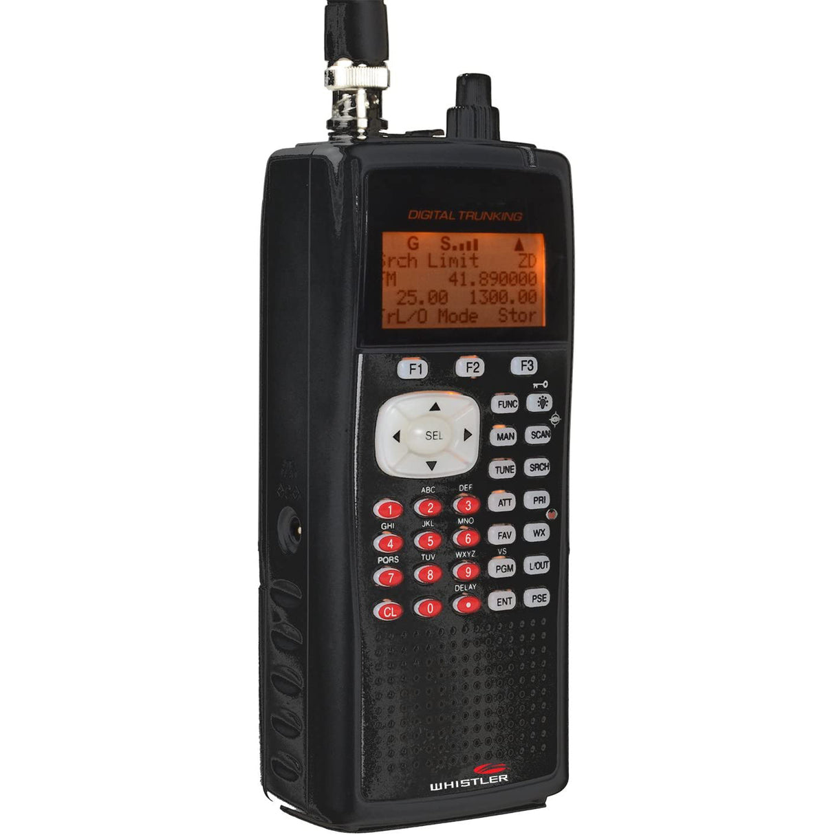 WHISTLER DIGITAL HANDHELD RADIO SCANNER - WS1040