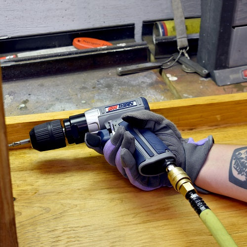 CAMPBELL HAUSFELD AIR DRILL 3/8" REVERSIBLE KEYLESS GSD - XT401000