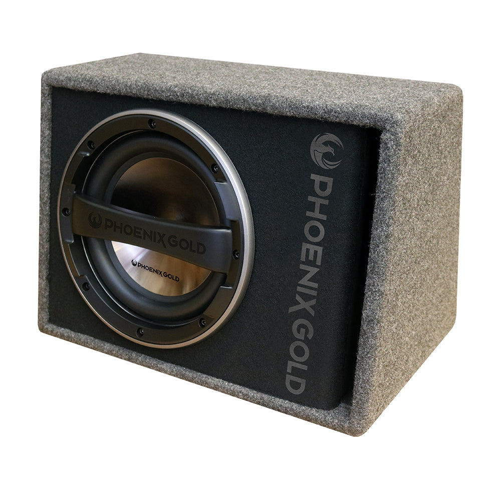 PHOENIX GOLD 8" ACTIVE SUBWOOFER ENCLOSURE 500W MAX - Z18AB