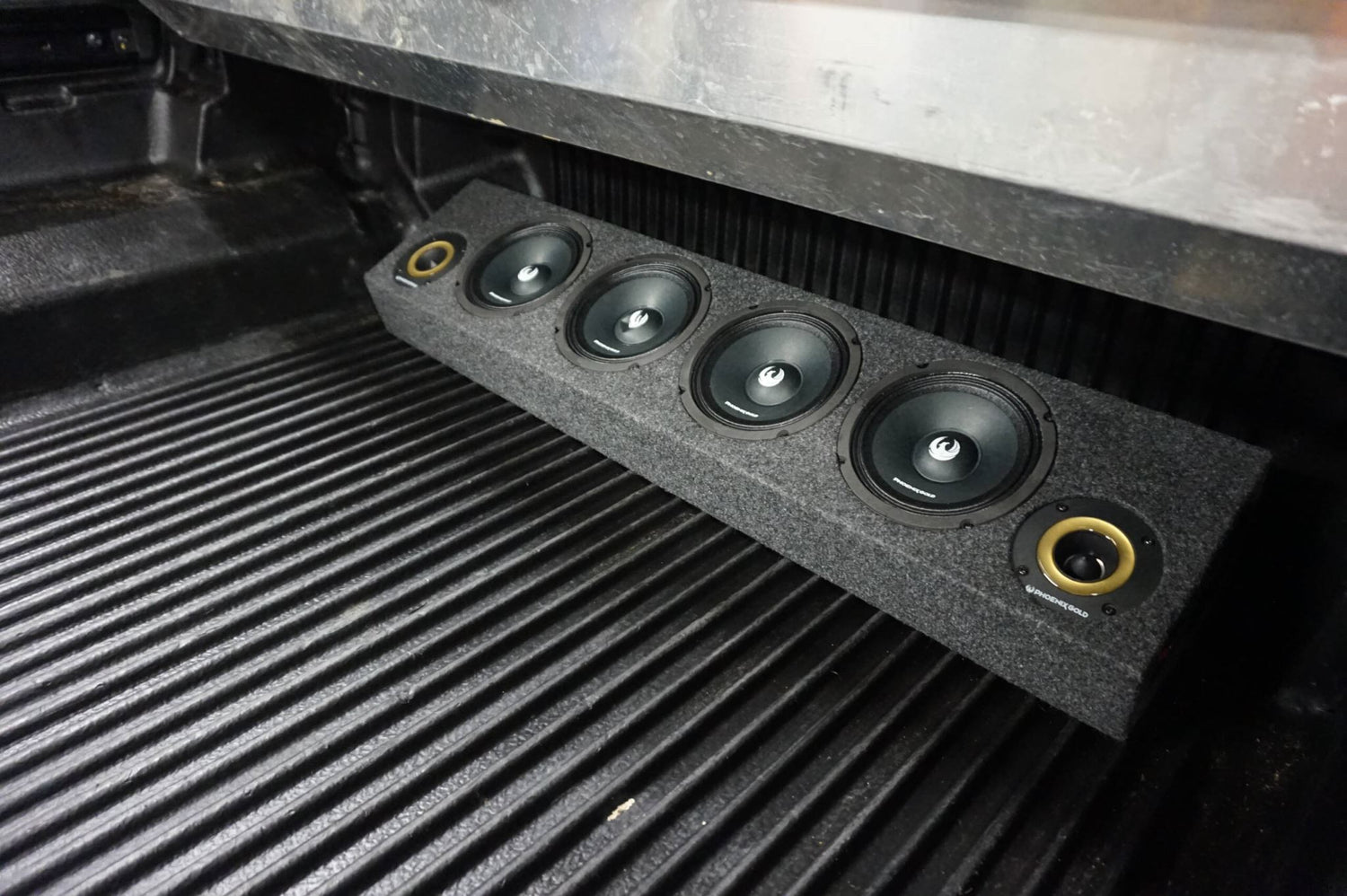 PHOENIX GOLD SPEAKERS AND BOX 1520W MAX HIGH SPL AUDIO - ZPROB654