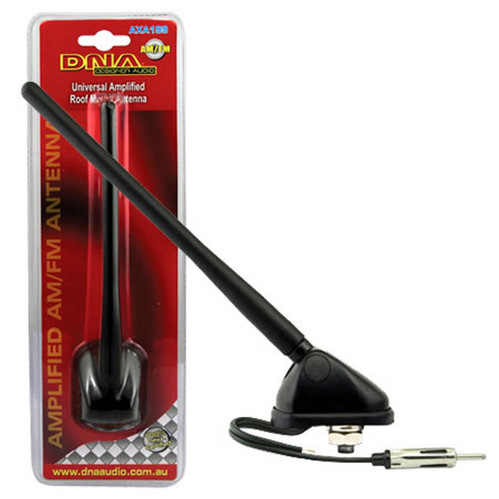 AERIAL UNIVERSAL AMPLIFIED AM/FM ROOF MOUNT - AXA199