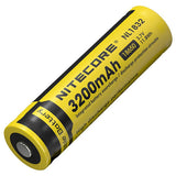 NITECORE LI-ION RECHARGEABLE BATTERY 18650 (3200mAh) - NL1832