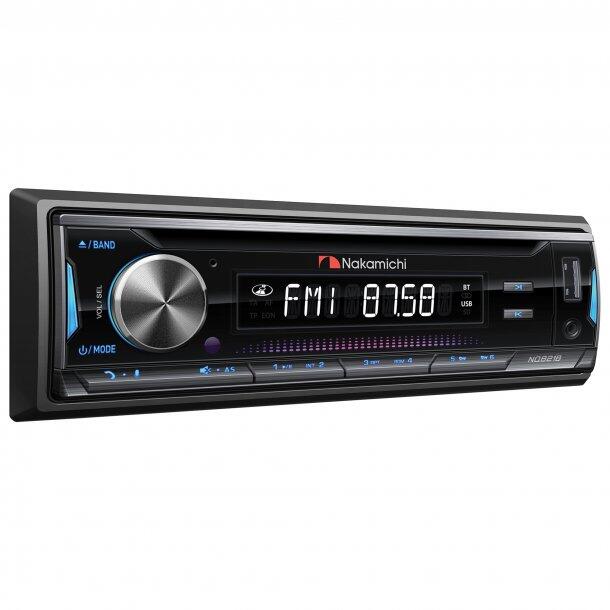 NAKAMICHI CAR STEREO HEAD UNIT 1 DIN CD, TUNER, BLUETOOTH - NQ821-B