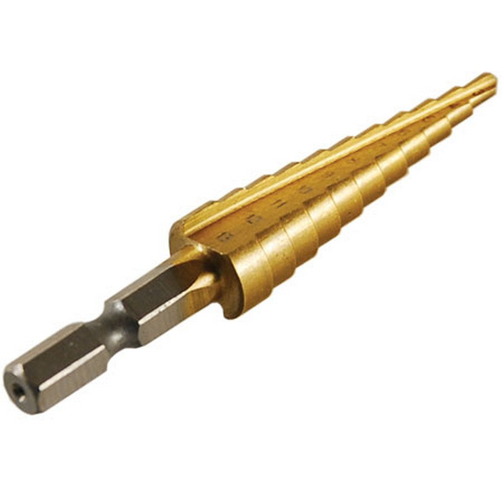 TOOL STEP DRILL 3 - 13MM  11 STEPS TITANIUM COATED - WUB313
