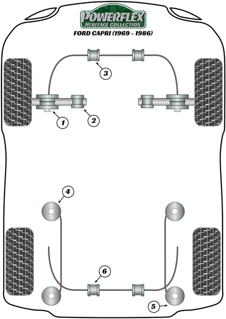 Ford Leaf Spring Mount Front