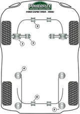 Ford Leaf Spring Mount Front