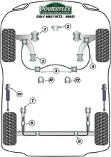 Front Wishbone Inner Bush