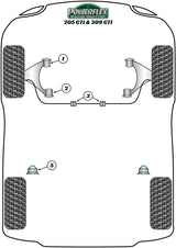 Peugeot Anti Roll Bar Bush 22mm