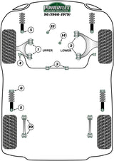 Saab 96 (1960-1979) Engine Stay Mounting Bush