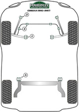 Vauxhall / Opel Front Wishbone Inner Bush