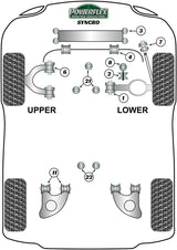Volkswagen Transporter Front Damper Ring Bush