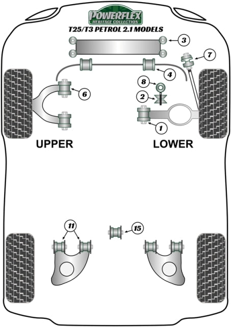 Volkswagen Transporter Front Damper Ring Bush