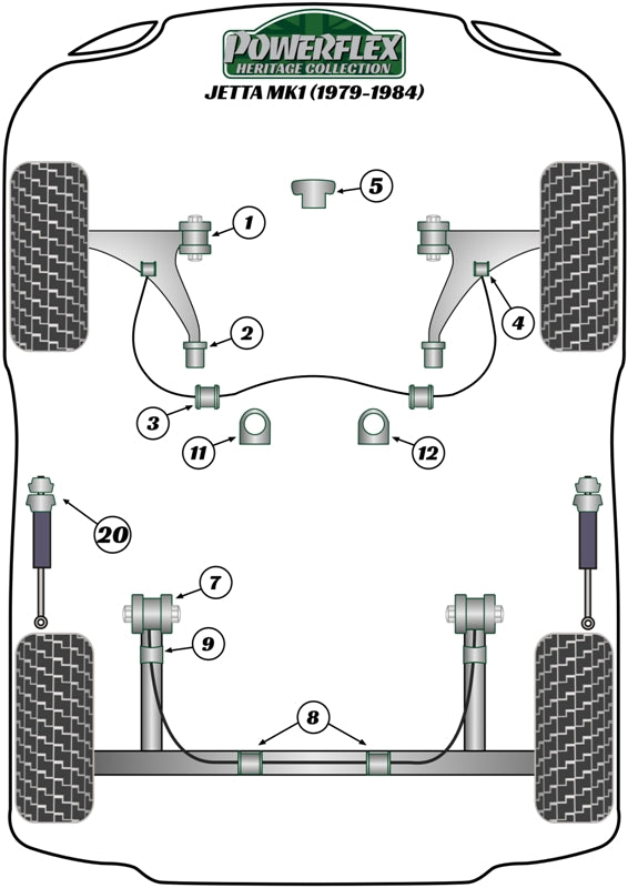 Volkswagen Steering Rack Mount