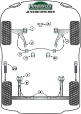 Volkswagen Steering Rack Mount