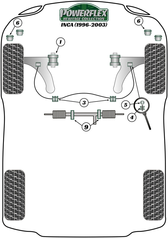 Power Steering Rack Mount