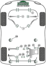 BMW 5 Series Rear Subframe Mounting Bush Insert