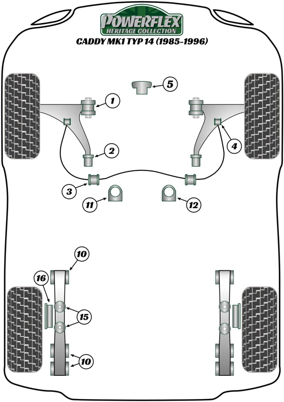 Volkswagen Steering Rack Mount