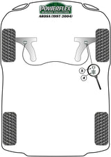 Front Anti Roll Bar Eye Bolt Bush 20mm