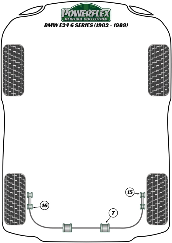 BMW Front Anti Roll Bar Mounting Bush 19mm