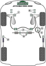 Non Power Steering Rack Mount