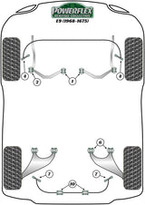 BMW Front Lower Arm Inner Bush