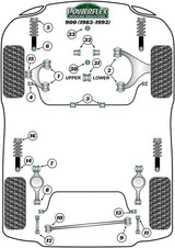 Saab 900 (1983-1993) Alternator Adjuster Arm Bush