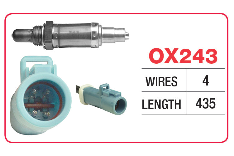 AUDI A3 Oxygen/Lambda Sensor - OX243