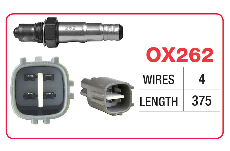 TOYOTA RAV 4 Oxygen/Lambda Sensor - OX262