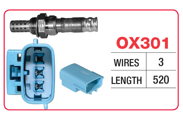 NISSAN WINGROAD / AD Oxygen/Lambda Sensor - OX301