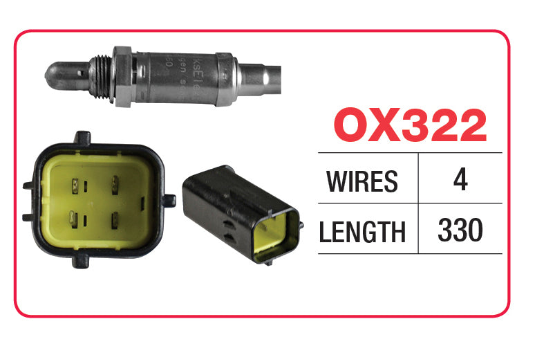 MAZDA MPV Oxygen/Lambda Sensor - OX322