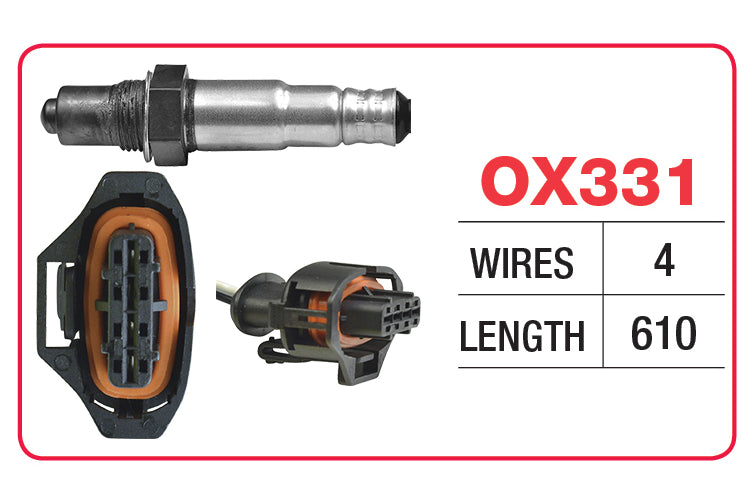 PORSCHE 911 Oxygen/Lambda Sensor - OX331