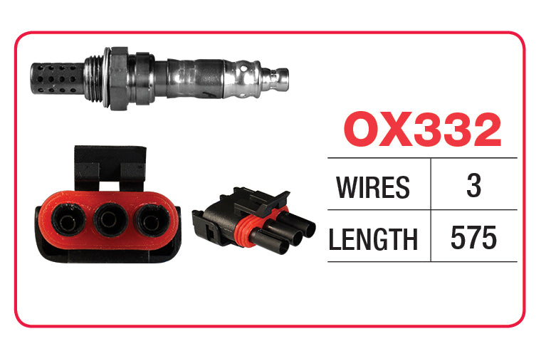 RENAULT 19 Oxygen/Lambda Sensor - OX332