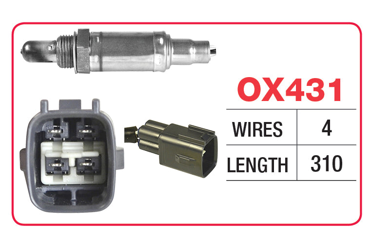 TOYOTA ALTIS Oxygen/Lambda Sensor - OX431