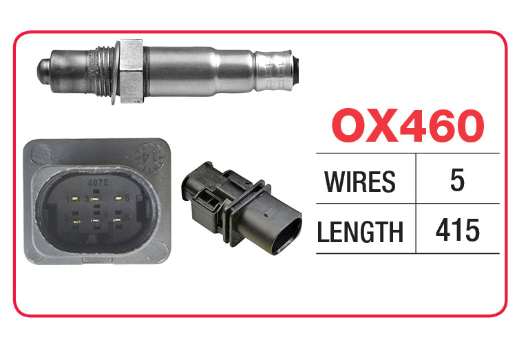 VW GOLF Oxygen/Lambda Sensor - OX460