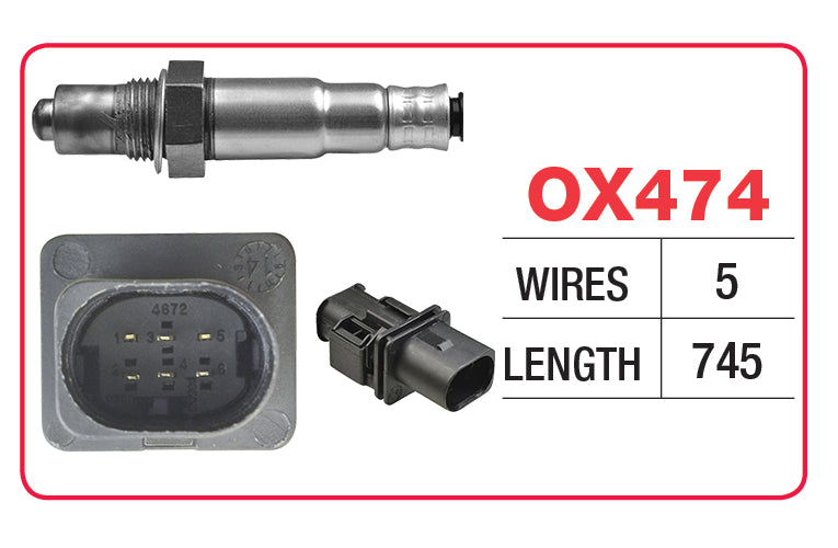AUDI A6 Oxygen/Lambda Sensor - OX474